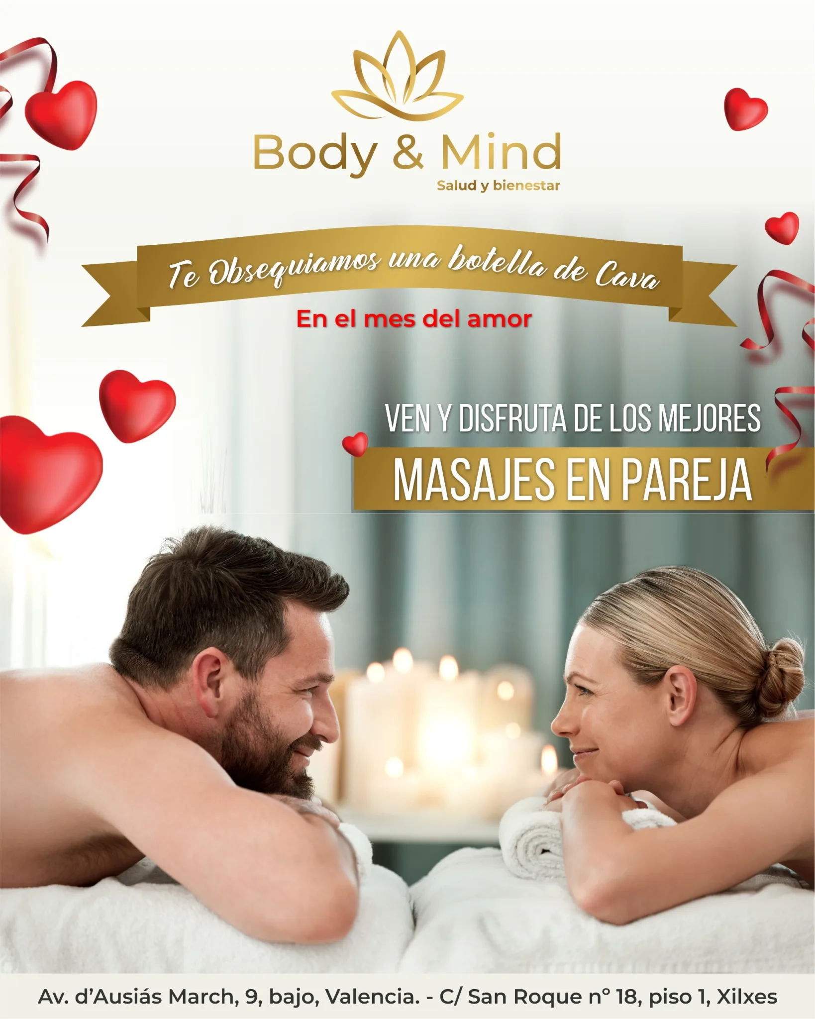 Regalo de San Valentín en Valencia