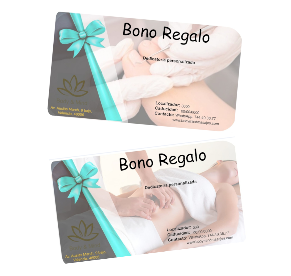 Bono regalo Body&Mind Valencia