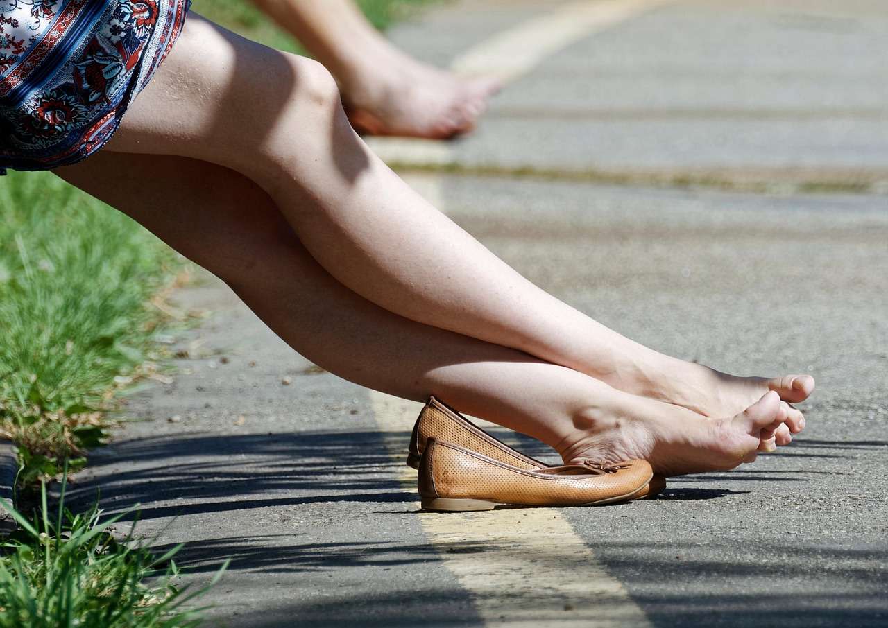 Masaje piernas cansadas