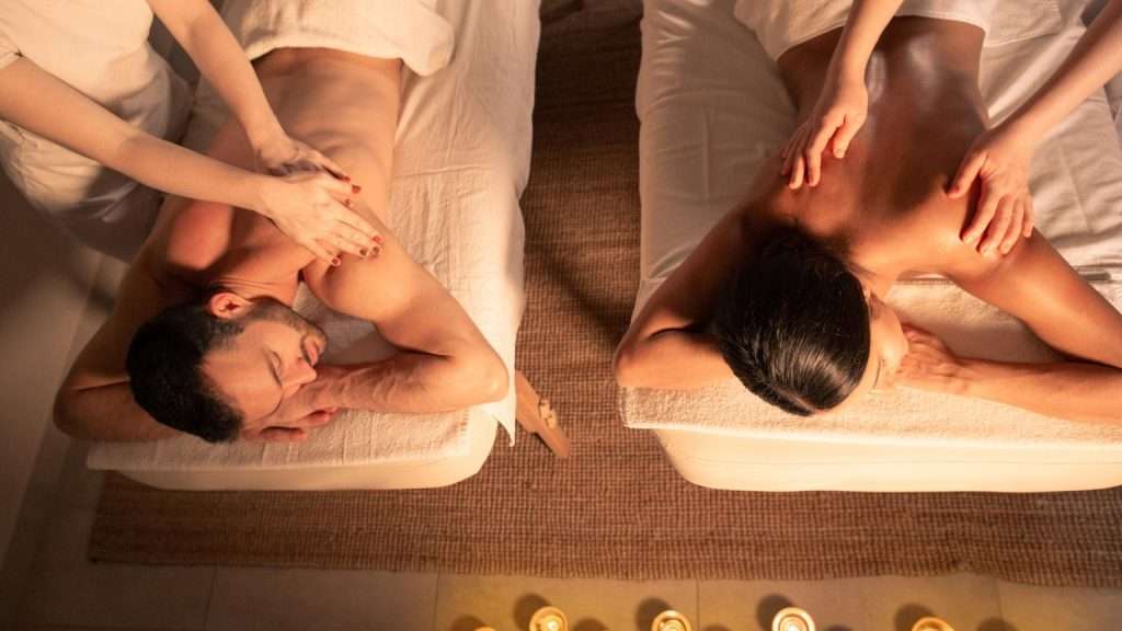 Tipos de masaje en pareja